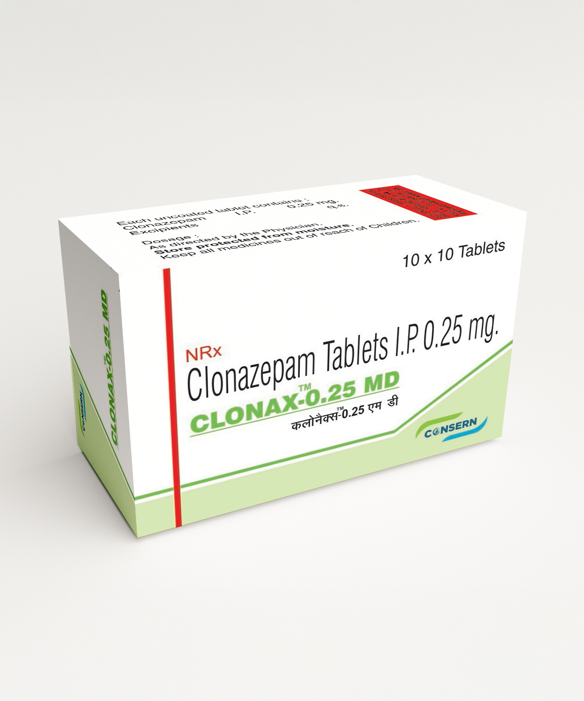 CLONAX-MD 0.25/0.5/1/2